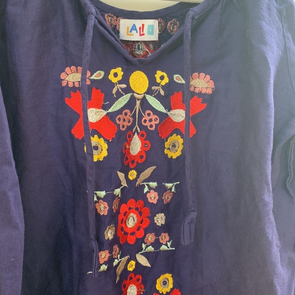 Lali floral tunic girl size 6 VGUC - Picture 6 of 6